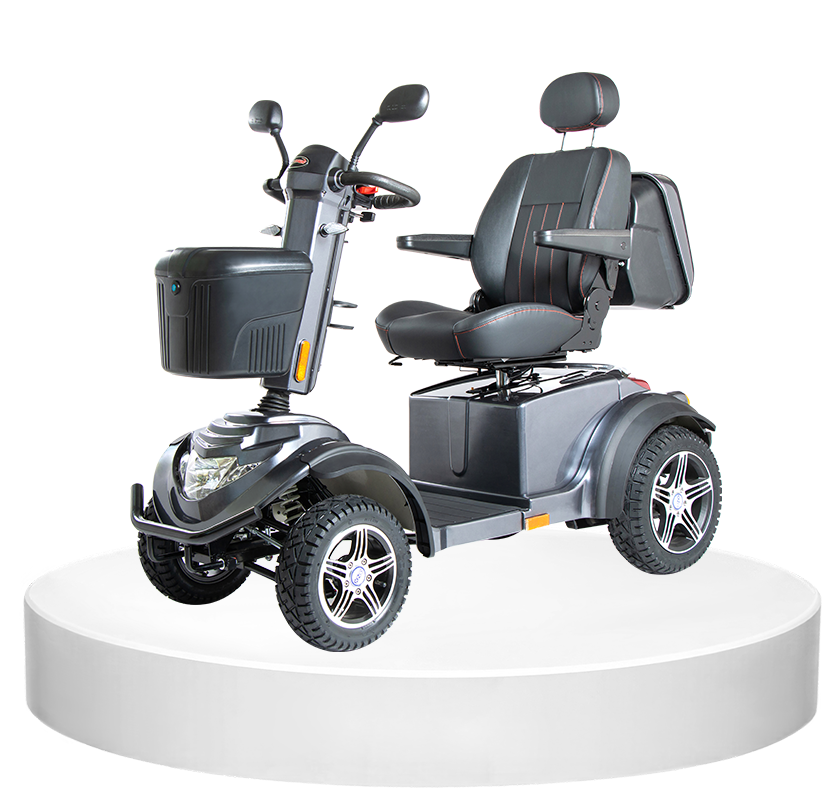 1400W Smart Off-Road Mobility Scooter R9S SMART: 210kg Capacity, All-Terrain