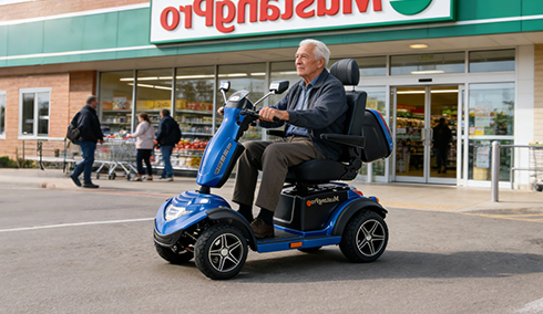 How to choose a mobility scooter for the elderly.