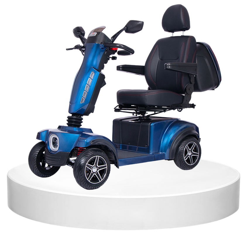 Comfort & Efficient Mobility Scooter R4SE: 65km Range, Heated Seat