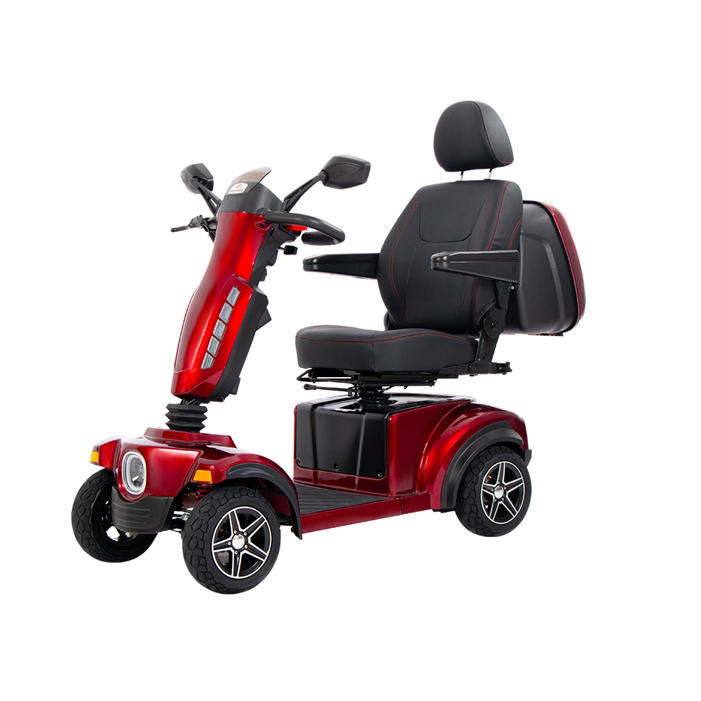 Versatile Compact Mobility Scooter R45SE: Heated Seat, 48Km Range, Urban Freedom