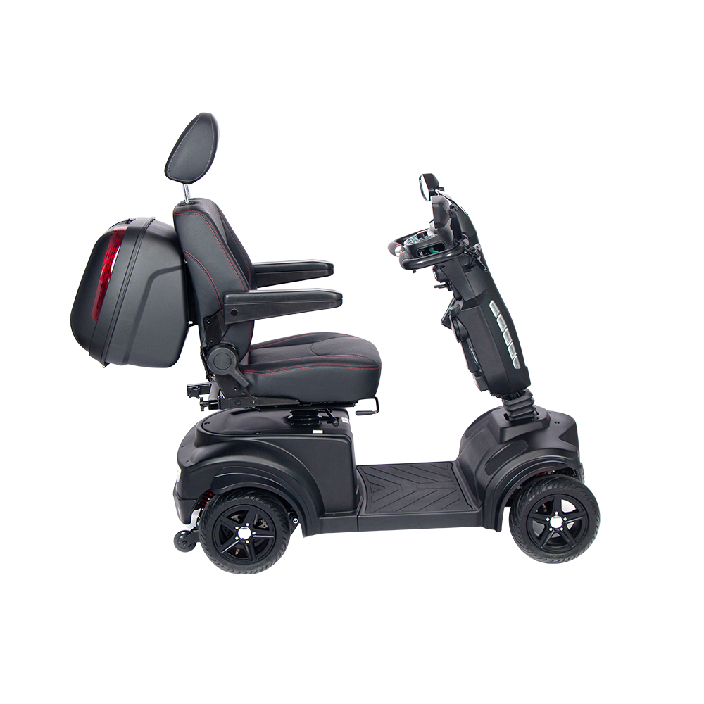 Versatile Compact Mobility Scooter R45SE: Heated Seat, 48Km Range, Urban Freedom