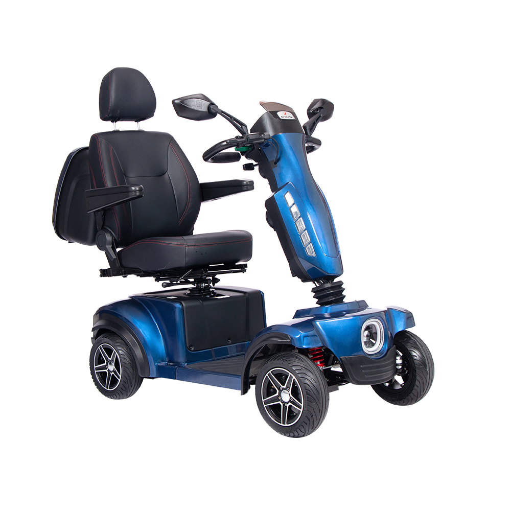 Versatile Compact Mobility Scooter R45SE: Heated Seat, 48Km Range, Urban Freedom