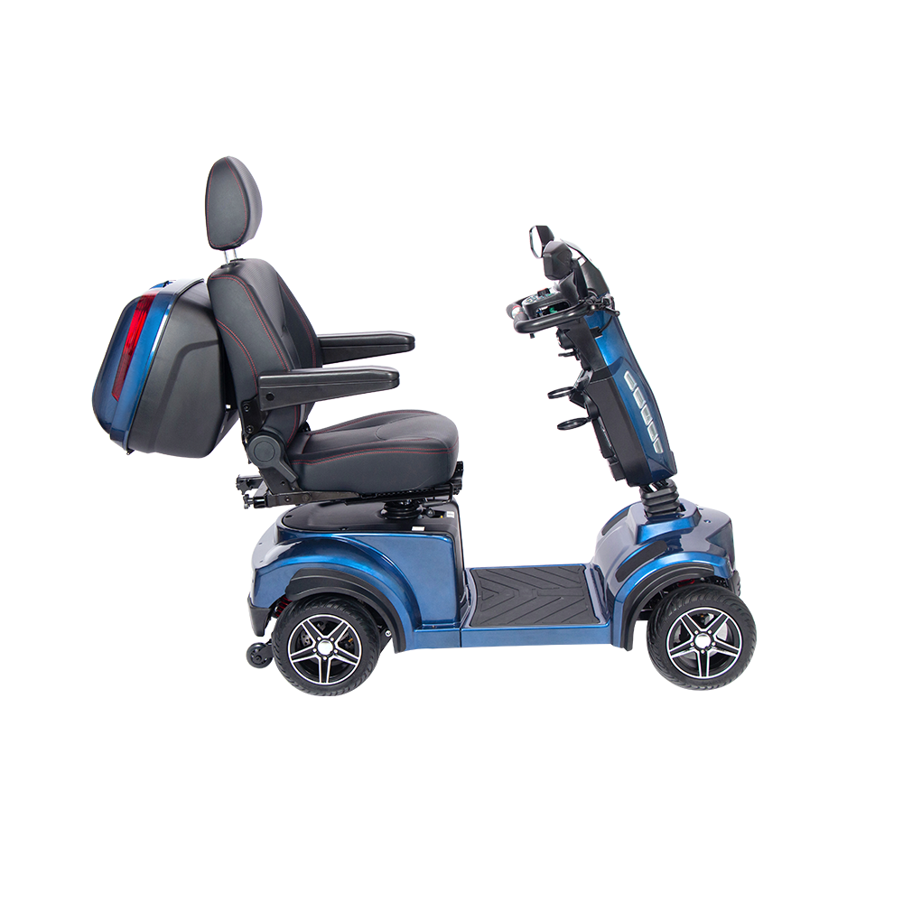 Versatile Compact Mobility Scooter R45SE: Heated Seat, 48Km Range, Urban Freedom