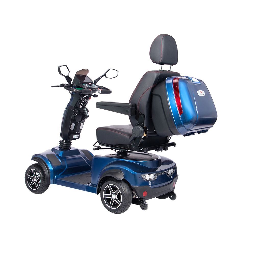 Versatile Compact Mobility Scooter R45SE: Heated Seat, 48Km Range, Urban Freedom