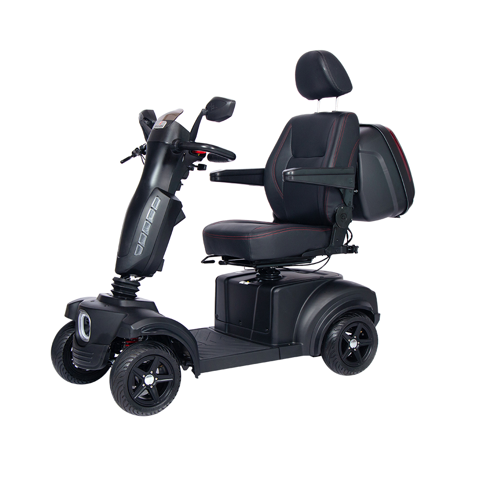 Versatile Compact Mobility Scooter R45SE: Heated Seat, 48Km Range, Urban Freedom