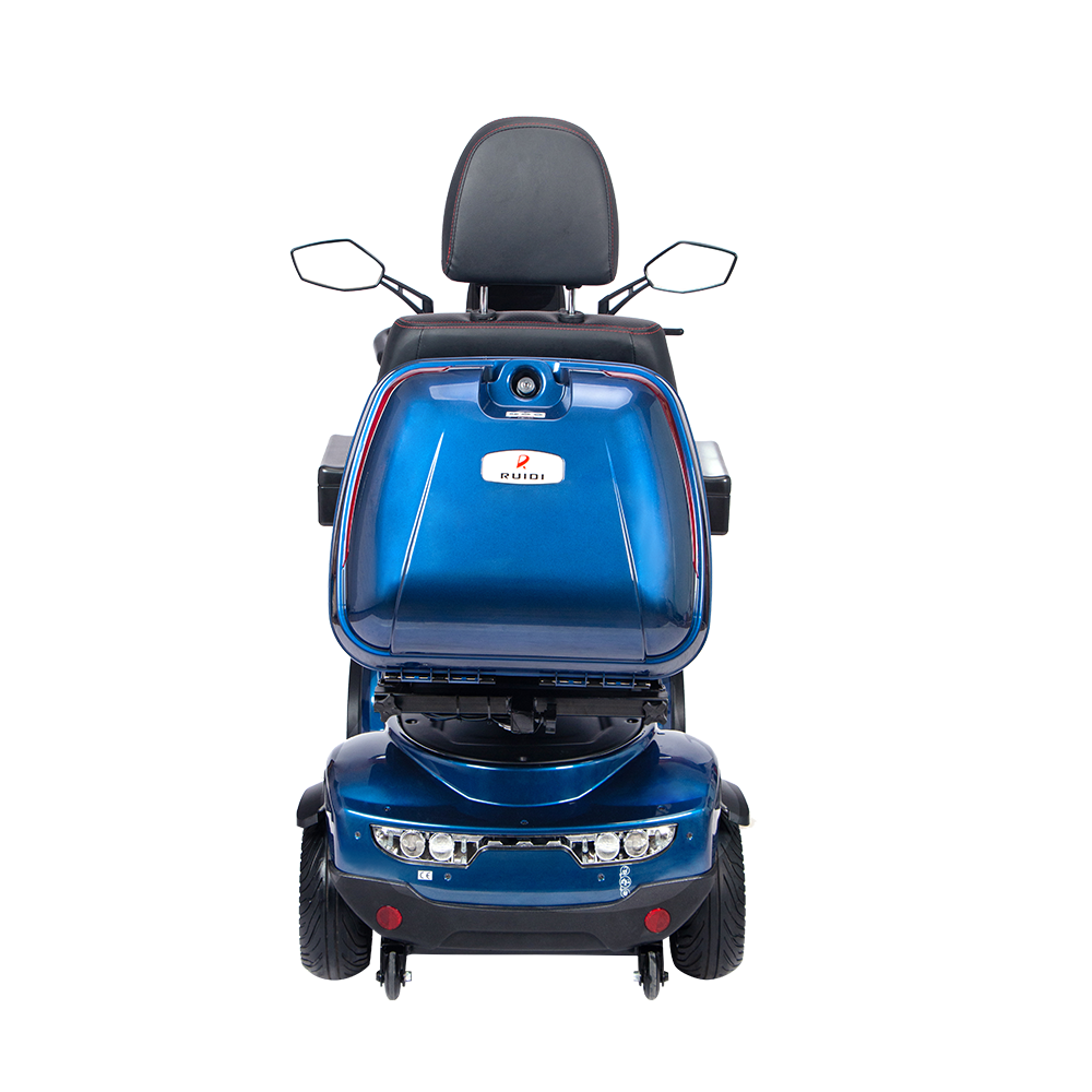 Versatile Compact Mobility Scooter R45SE: Heated Seat, 48Km Range, Urban Freedom