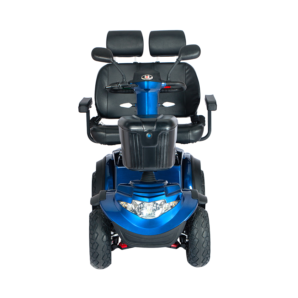Comfort Dual-Seat Mobility Scooter R9SM-DOUBLE :Share the Ride, Enhanced Comfort