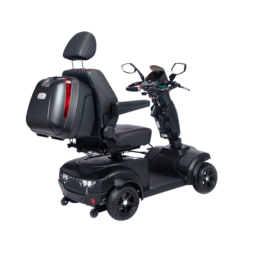 Comfort & Efficient Mobility Scooter R4SE: 65km Range, Heated Seat