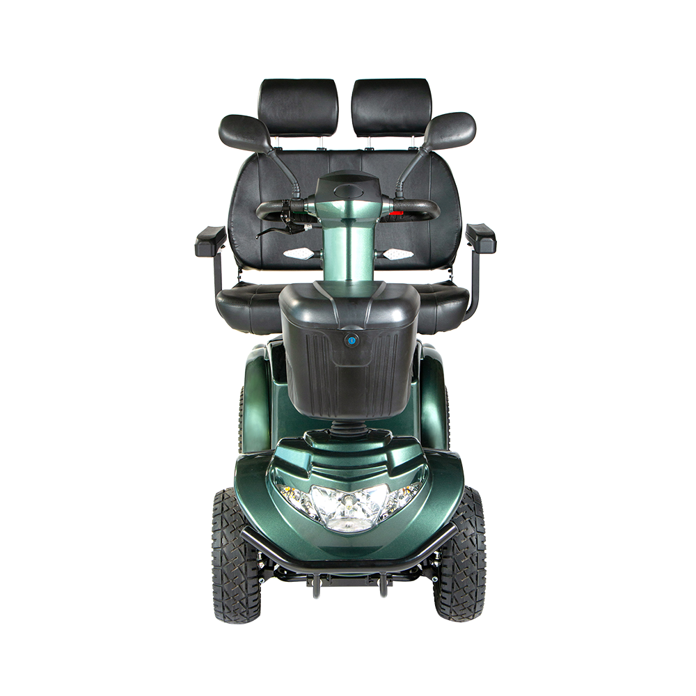 Comfort Dual-Seat Mobility Scooter R9SM-DOUBLE :Share the Ride, Enhanced Comfort