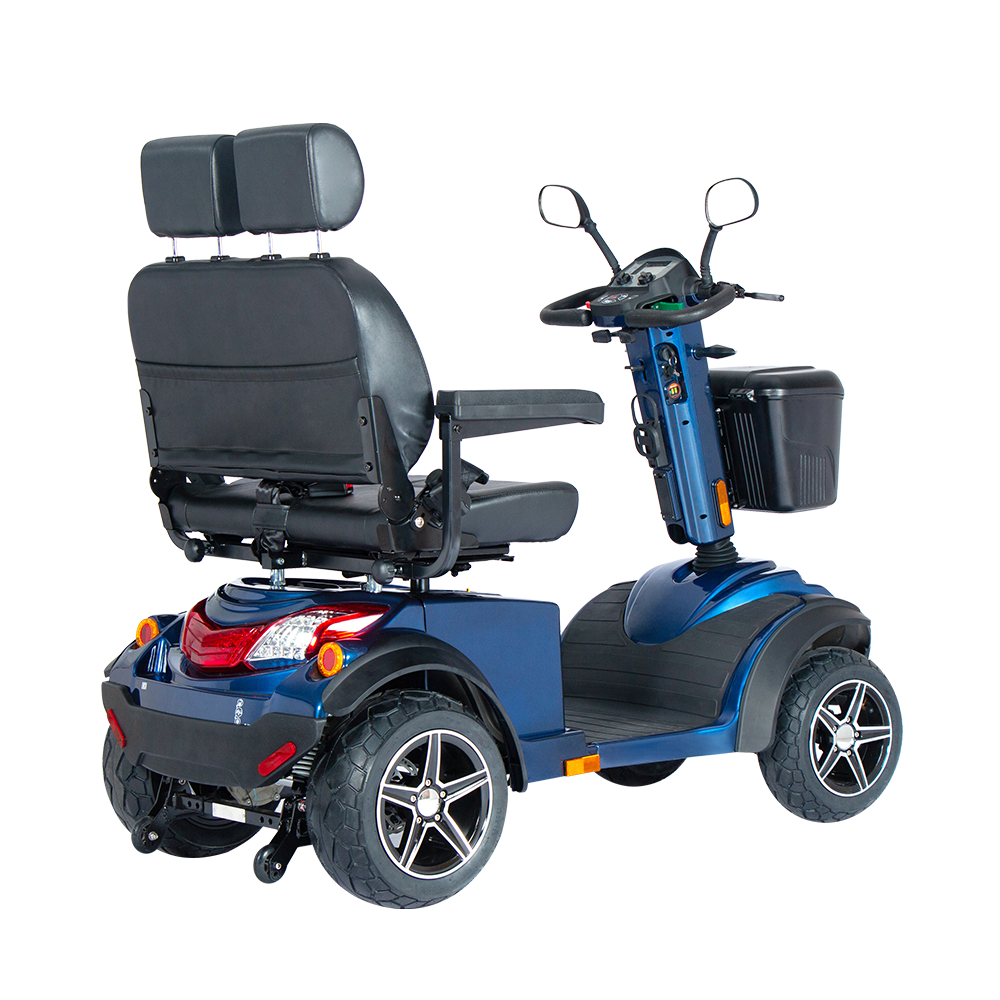Comfort Dual-Seat Mobility Scooter R9SM-DOUBLE :Share the Ride, Enhanced Comfort