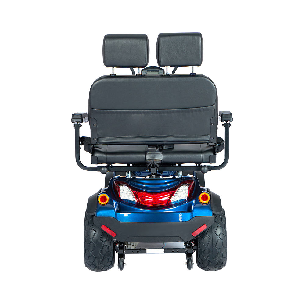 Comfort Dual-Seat Mobility Scooter R9SM-DOUBLE :Share the Ride, Enhanced Comfort