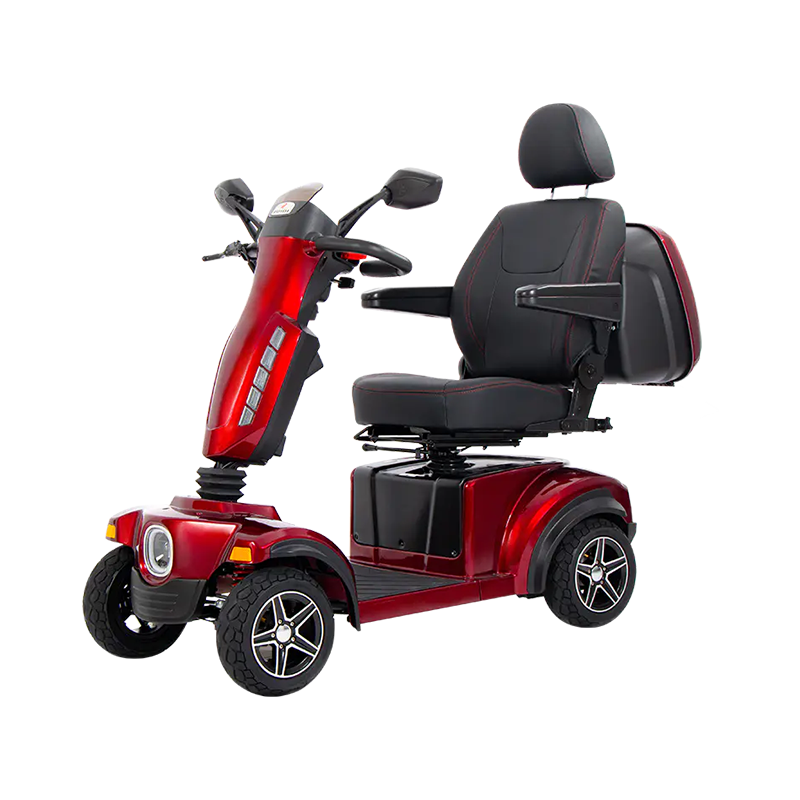 Versatile Compact Mobility Scooter R45SE: Heated Seat, 48Km Range, Urban Freedom