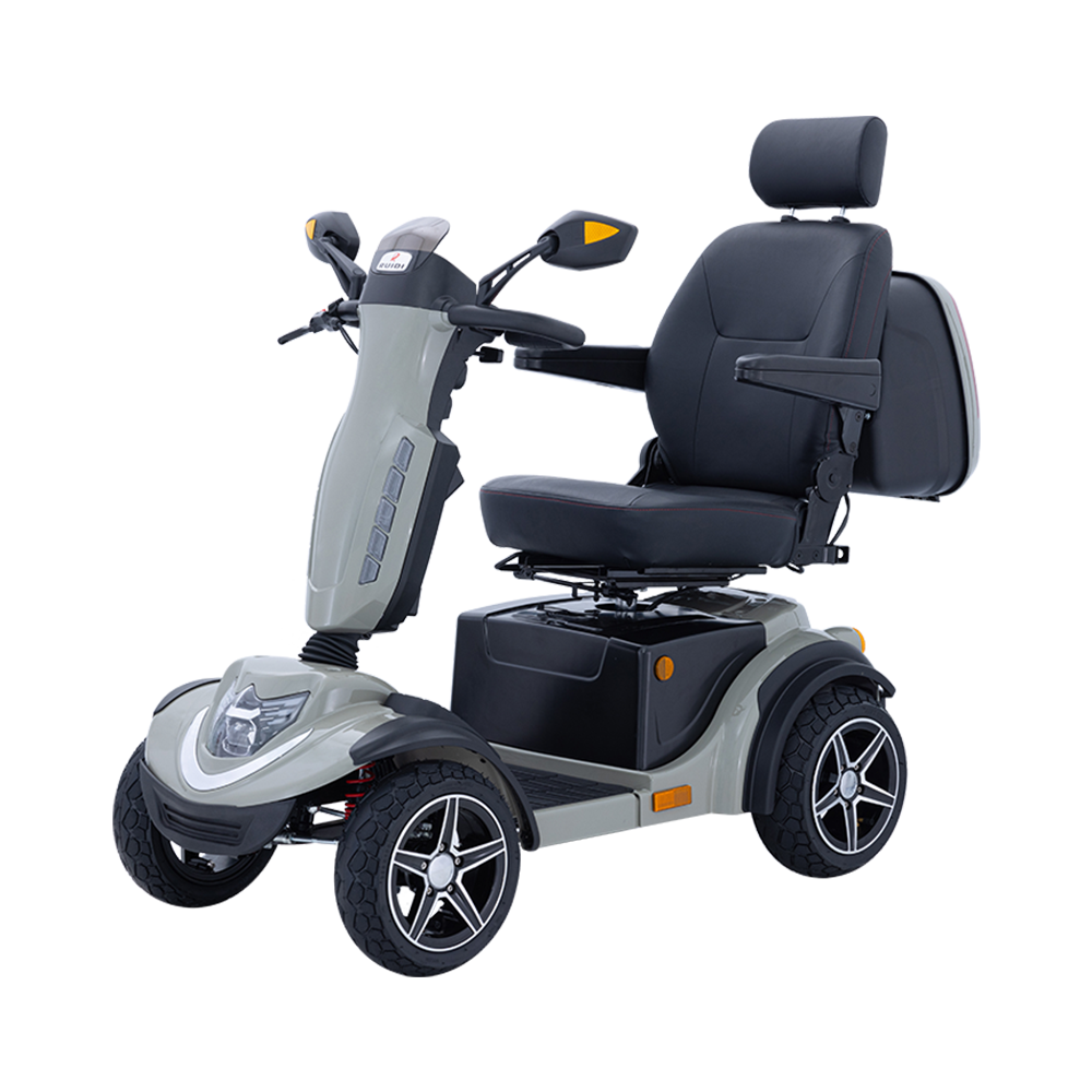 Tech-Luxury Mobility Scooter: TFT Display, Keyless Start, Dual Safety