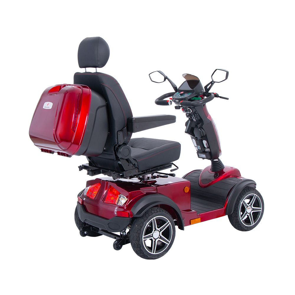Comfort & Efficient Mobility Scooter R4SE: 65km Range, Heated Seat