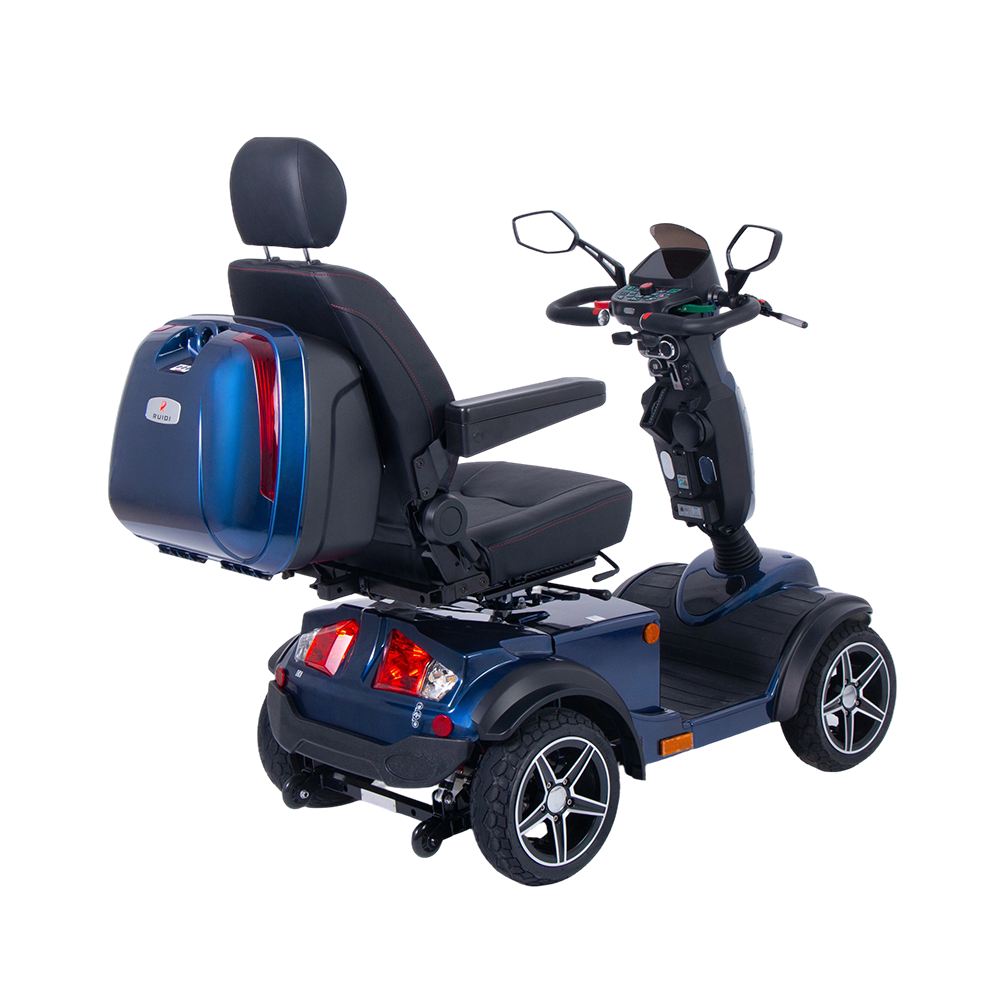 Comfort & Efficient Mobility Scooter R4SE: 65km Range, Heated Seat