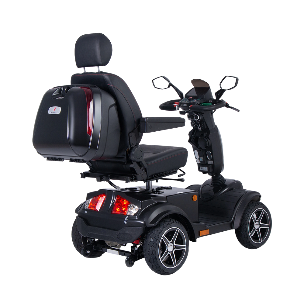 Comfort & Efficient Mobility Scooter R4SE: 65km Range, Heated Seat