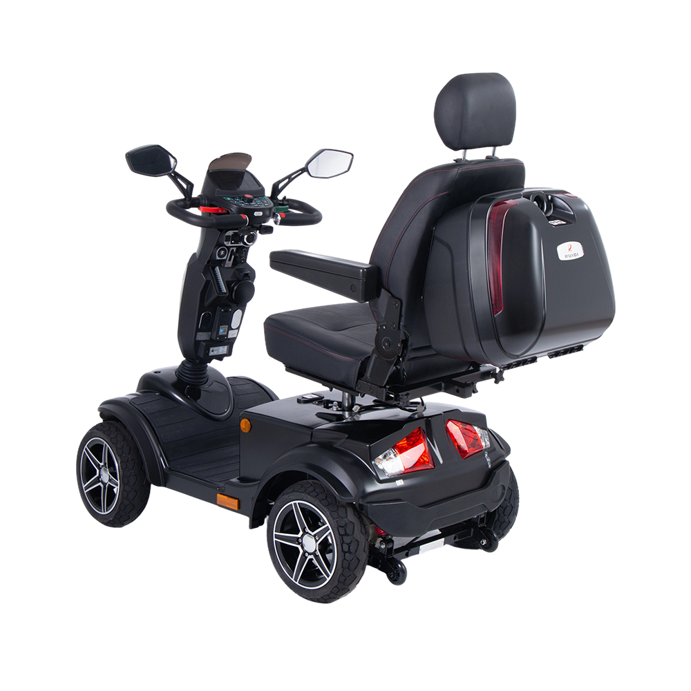 Comfort & Efficient Mobility Scooter R4SE: 65km Range, Heated Seat