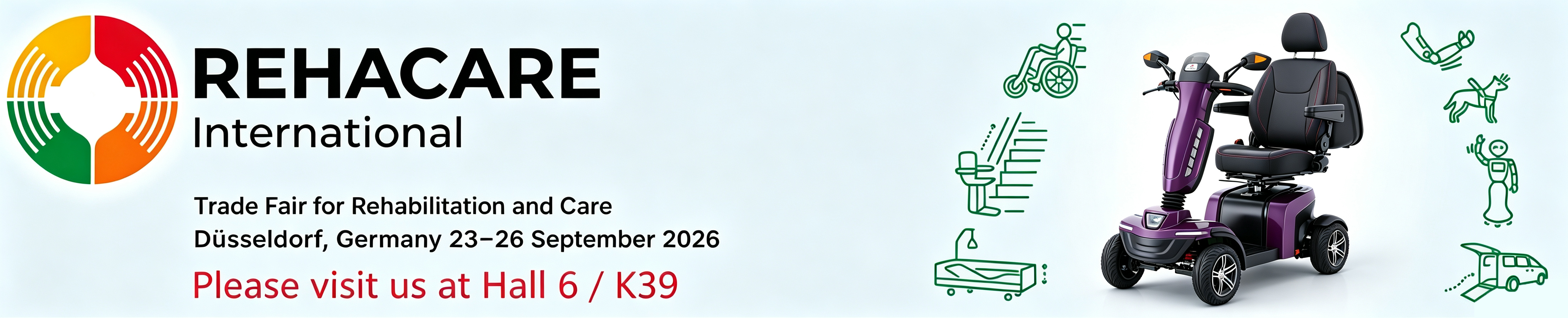 Ruidi Mobility to Attend REHACARE 2026